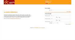 Desktop Screenshot of biblio.arrelsfundacio.org